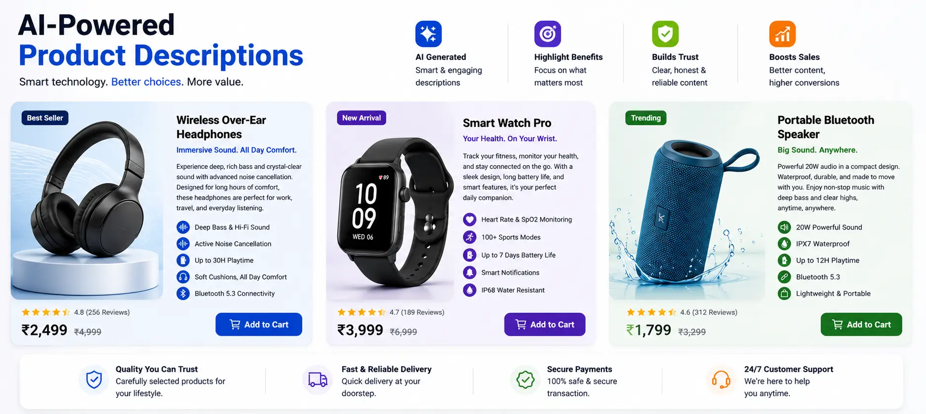 ai product description