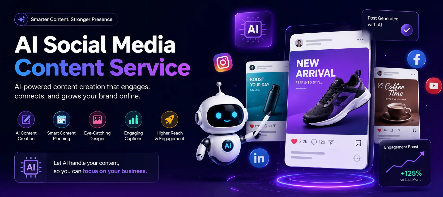 ai social media content